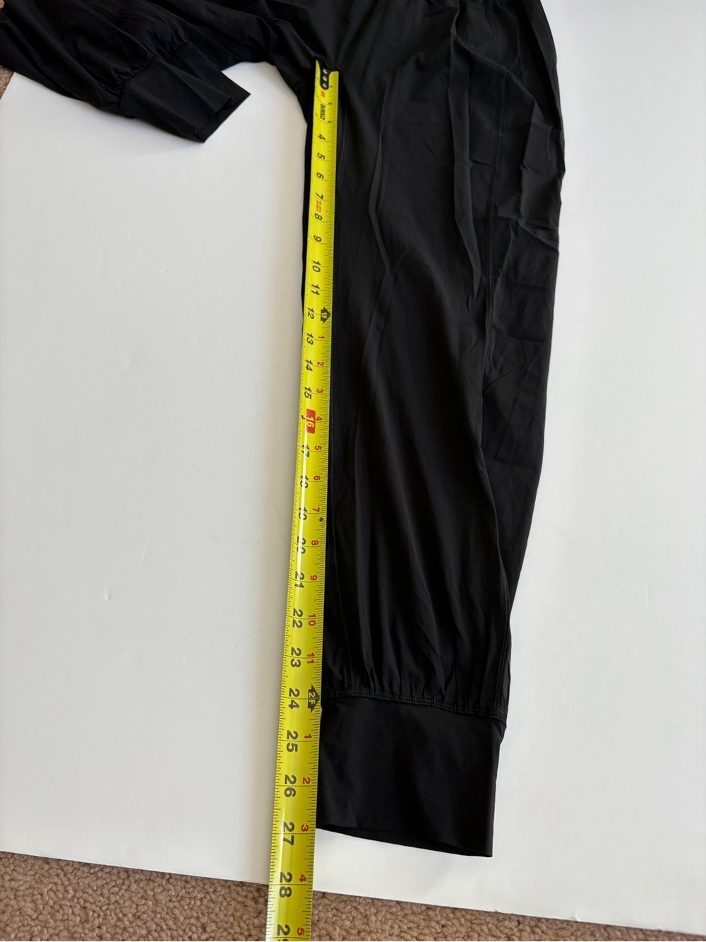 Lululemon Sun Setter Jogger Black Lightweight Size 4 - Picture 7 of 9